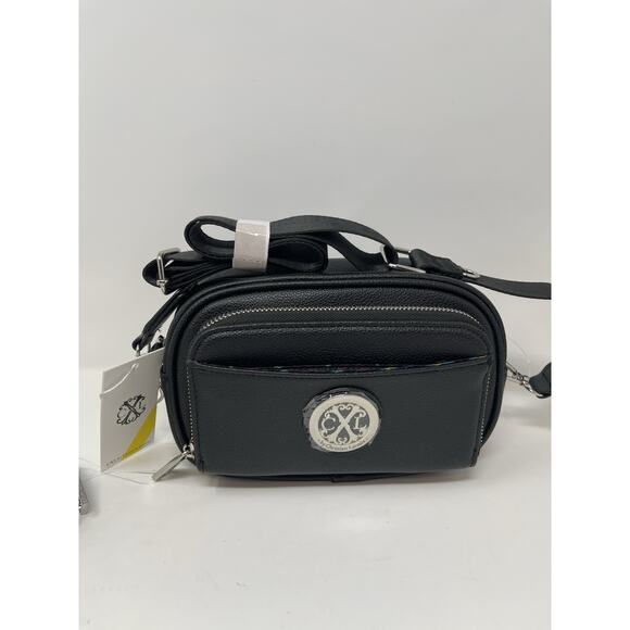 CXL by Christian Lacroix Eve Pebble Camera w Detachable Mini Zip Black MSRP $88 - Picture 4 of 11